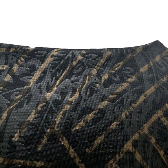 LIOR Paris Jacket Size Large Womens Modern Artsy Black Tan Geo Print - Picture 11 of 12